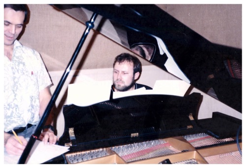 1987 with John Slick from Petra
Recording my hit song Spirit Eyes 1987 with John Slick from Petra
Recording my hit song Spirit Eyes
